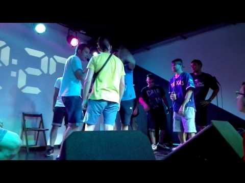 Jc, Casta y Torchi  VS Cixer, Z-Sucio, PRN, Car2 y Sizo ( Hipnotik Valencia )