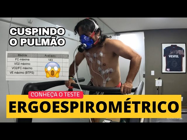 Descobri o meu VO2Máx com o Teste Ergoespirométrico