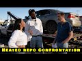 REPO GONE WRONG Heated Street Confrontation Caught On Camera