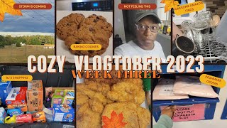 Stay-At-Home Mom Life Fall Days | Sticker Mule, Self Doubt, Cleaning Motivation | 🍂Vlogtober 2023