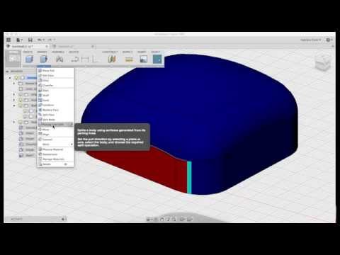 Fusion 360 Lezione 06 - Modificare i solidi