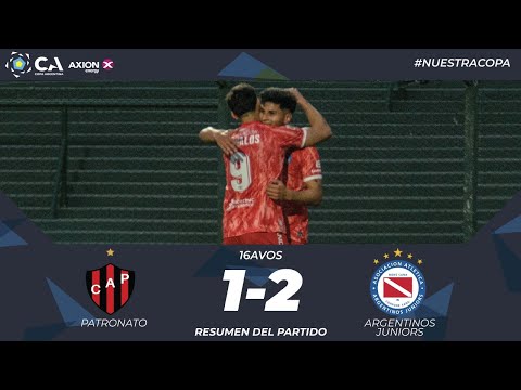 16avos: Patronato 1 - Argentinos Juniors 2