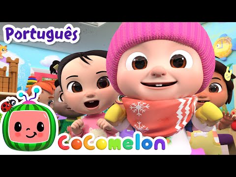 Capa de Se você está contente | Cocomelon em Português | Desenhos Animados e Músicas Infantis