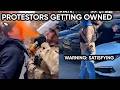 Best Of Lib Protestors Antifa Getting OWNED Compilation