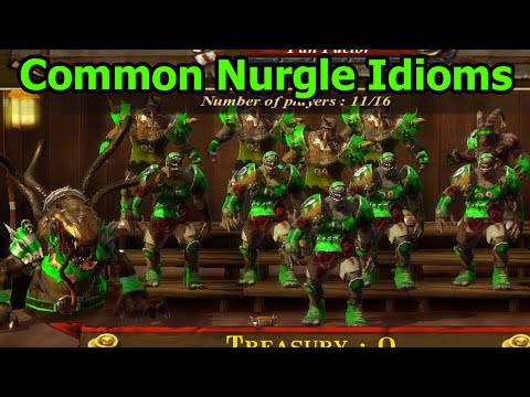 Common Nurgle Idioms - Making the Team
