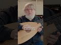 Playing Bach on the lute is just like speaking 🗣️ | Paul O'Dette #bach #shorts