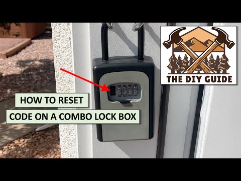 How to Reset code on Combination Lock Box | DIY Guide | Ep 5