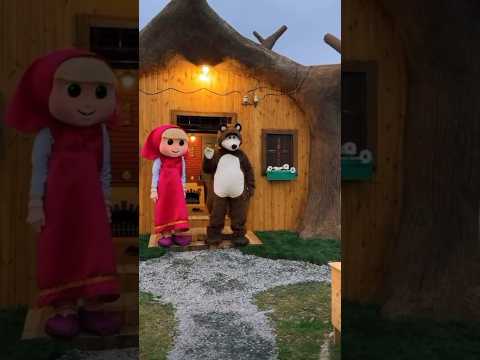 Masha and the Bear real house in 🇦🇿 #shorts #masha #trending #mashandbear #fyp #comment #like #🫶