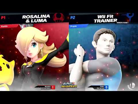 Smashfest #43: Ninjarick (Rosalina & Luma) vs. Prank (Wii Fit Trainer) - WR2