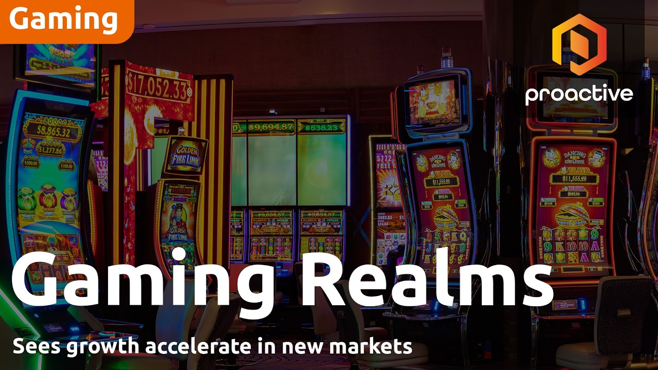 Gaming Realms CEO: Content growth accelerating as company expands into new markets
