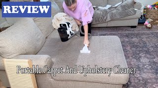 EYEFEAT Portable Carpet Cleaner Machine Review - See Before You Buy.
