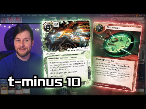 T-Minus 10 - Android: Netrunner // LIVE