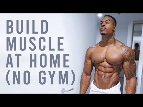 BUILD REAL MUSCLE AT HOME (NO GYM NEEDED) thumnail