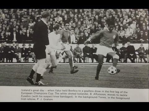 VALUR REYKJAVIK-BENFICA 0-0  Coppa Campioni 68-69 1' Turno Andata