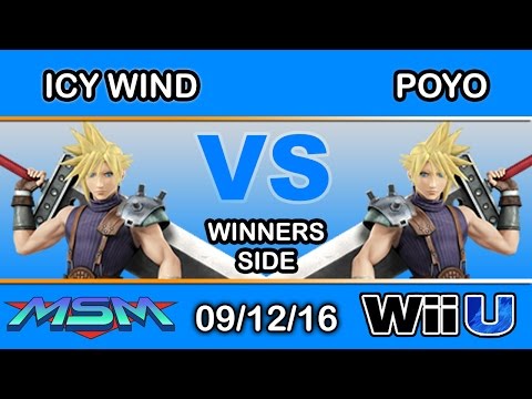 MSM 65 - Icy Wind (Cloud) Vs. Poyo (Cloud) Winners Side - Smash Wii U