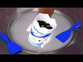 ASMR McFlurry Ice Cream Rolls Creamy Sound Satisfaction Oddly Satisfying ASMR For Ears Eyes