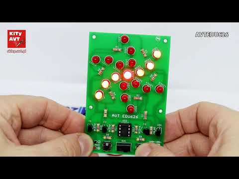 AVTEDU626 - Wiatraczek LED