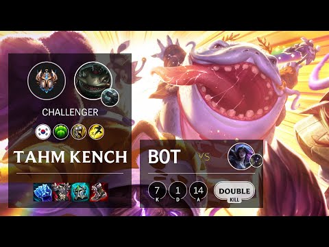 Tahm Kench Bot vs Kai'Sa - KR Challenger Patch 11.8