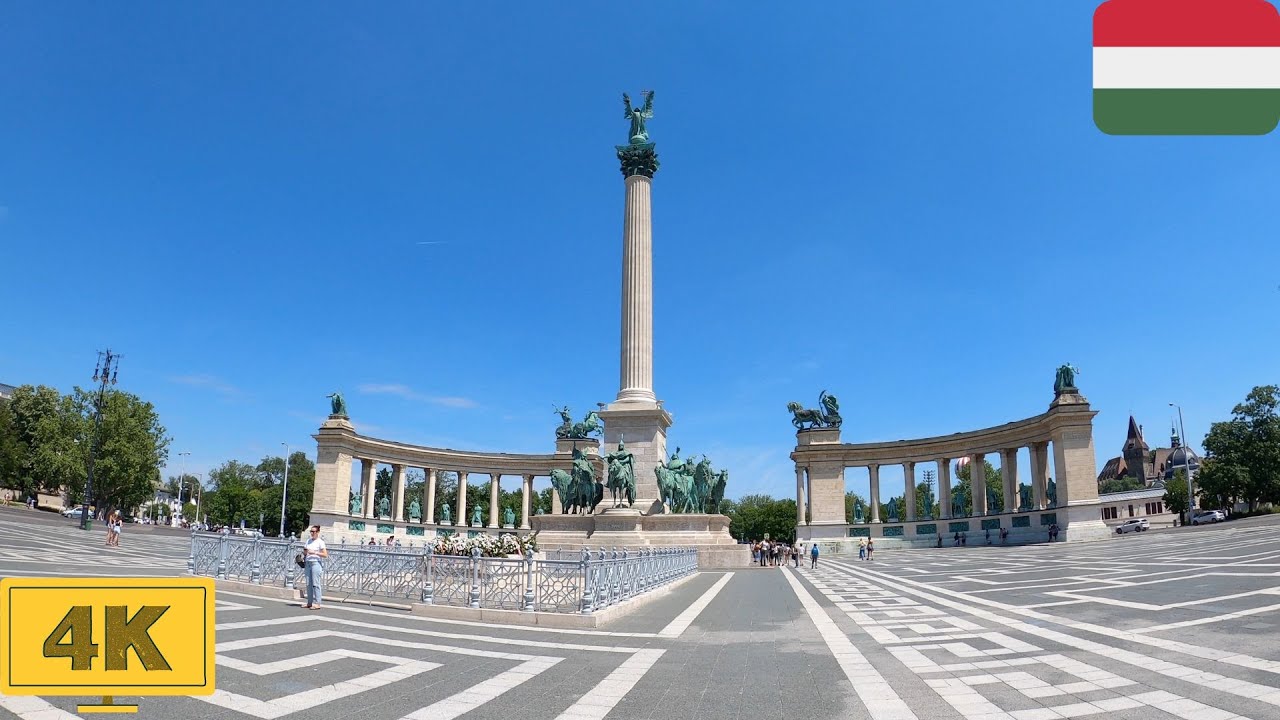 Embark on a virtual stroll around Heroes' Square.
