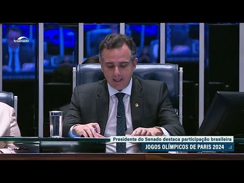 Pacheco exalta atletas do Brasil medalhistas em Paris