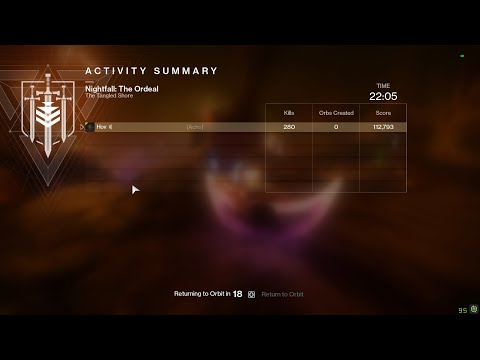 Solo Flawless 100k Nightfall: The Ordeal - Broodhold