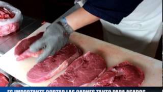 ¿Cómo cortar la carne adecuadamente?