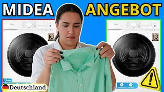 Midea Waschmaschine V3 Test: Lohnt sich die MFV3EW80BA10? (8kg, Energie A-10%)