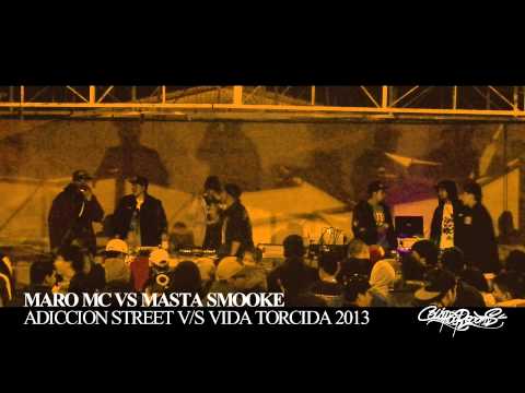 Adiccion Street Vs Vida Torcida - Batallas de Los Gallos [MastaSmooke Vs MaroMc] C.A