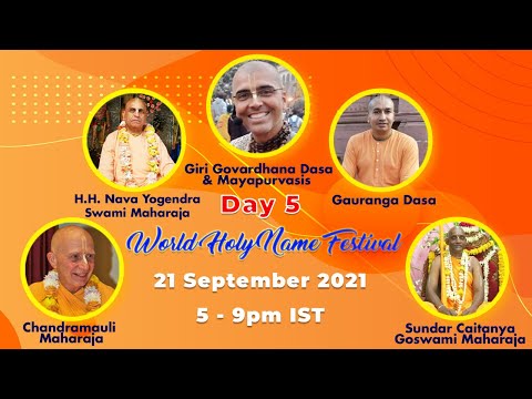 5th Day | World Holy Name Festival 2021 | 25th Anniversary (Live Festival)