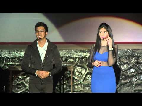 Deepti Sadhwani Anchor Deepti Sadhwani Hosting Day 2 at Asia's Biggest Fest, IIT Techfest Mumbai 2014