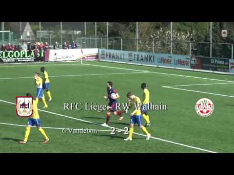 38 RFC Liège - RW Walhain 2-3 Les buts et interview
