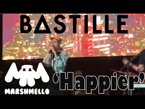 Marshmello ft. Bastille - Happier LIVE • 10/12/19 • October 12, 2019 • KROQ HD Radio Sound Space