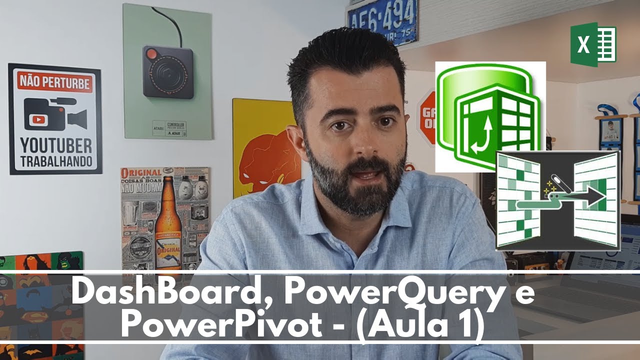 Criando DashBoard do Zero com PowerQuery e PowerPivot