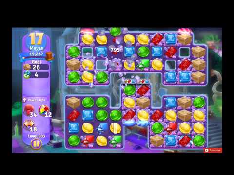 Wonka's World of Candy Level 683 NO BOOSTERS - A S GAMING ✔