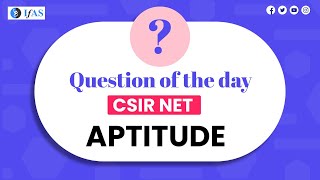 Download Lagu Question of the day | CSIR NET GATE 2024 | IFAS Thumbnail
