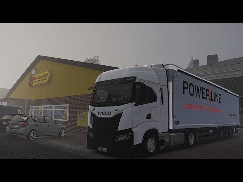 Realistic Driving Iveco S-Way 460 Euro Truck Simulator 2 POV Drive 4K 1.54+Wheel Cam