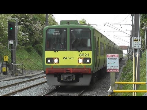 Irish Rail 8520 Class Dart Train 8621 - Portmarnock Station, Dublin