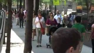 Ellen Pompeo with baby Stella Luna and a friend in NYC June 29, 2011