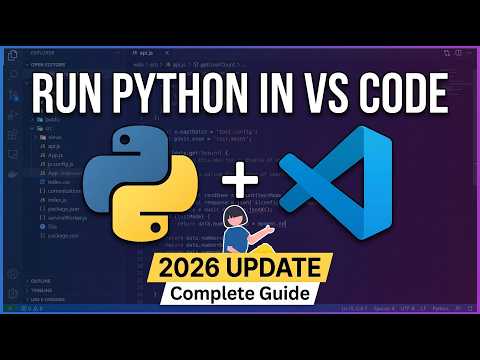 How To Run Python Program In Visual Studio Code On Windows 11 2026 Update Setup Python In Vscode