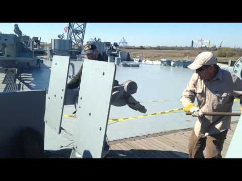 20mm Oerlikon and cradle restoration