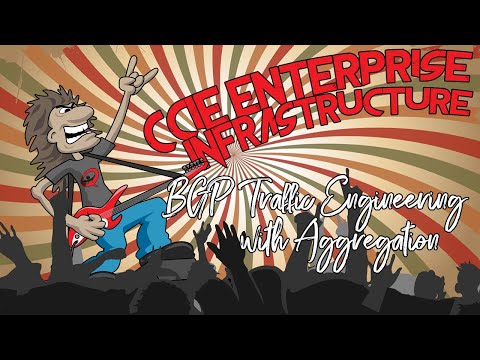 CCIE Enterprise Infrastructure Lesson 59 - BGP Traffic Engineering with Aggregation