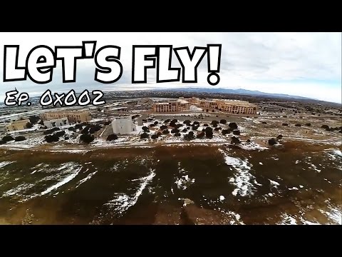 Ripping in the snow | FPV Freestyle // Let's Fly Episode 0x002