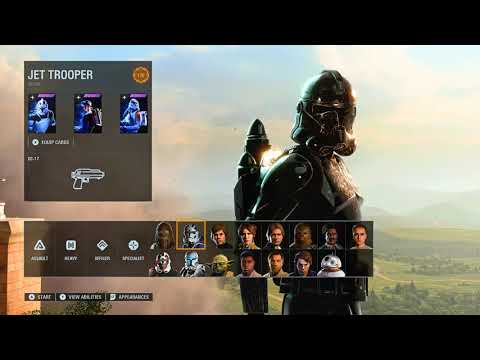 Blacked Out Jet Trooper mod by Ice - Star Wars Battlefront 2