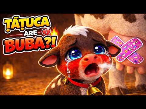 ȚÂȚUCA A FĂCUT BUBA?! 🌶️🐮 VALELEU! | Cântec pentru Copii – Povestea Vițelușului