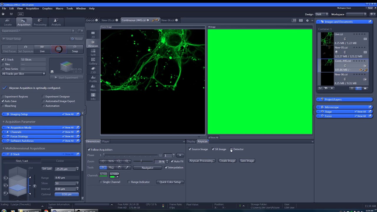 LSM 800 Airyscan, Laser Scanning Confocal With Superresolution, Zeiss
