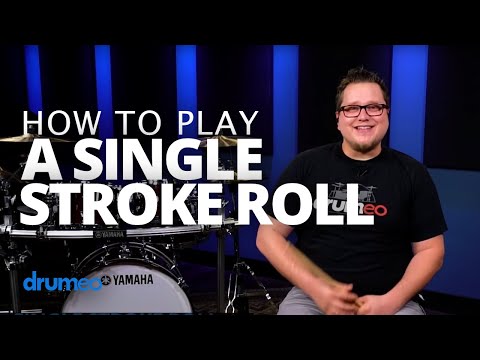 Single Stroke Roll - Drum Rudiment Lesson (Drumeo)