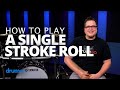 Single Stroke Roll - Drum Rudiment Lesson (Drumeo)