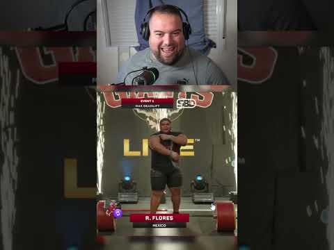511kg nuevo récord del mundo en peso muerto - Tayzon strongman