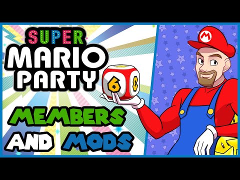 Super Mario Party Online with Channel Members and Moderators - Live