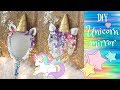 Pretty!! DIY UNICORN MIRROR | dollar store tutorial